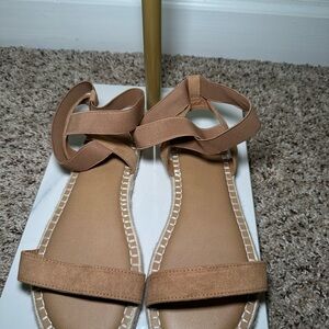 Torrid Tan Strappy Sandals